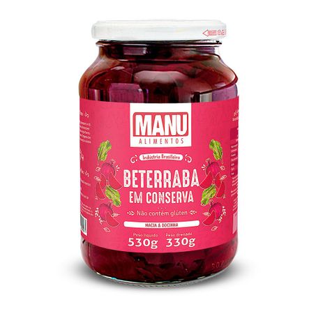 BETERRABA EM CONSERVA MANU 330G 2982