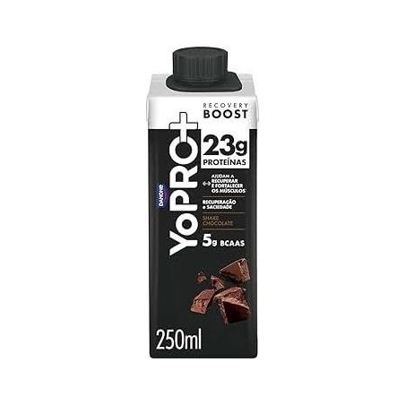 Bebida láctea yopro chocolate 23g de proteína 250ml