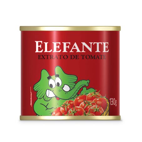 EXTRATO TOMATE ELEFANTE LATA 130G