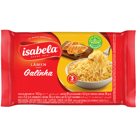 MAC INST ISABELA 74.3G GALINHA
