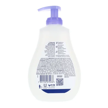 SABONETE LÍQUIDO DOVE BABY HORA DE DORMIR 400ML 360-17