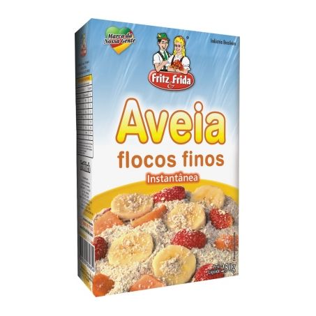 Aveia Fritz Frida Flocos Finos Caixa 250g