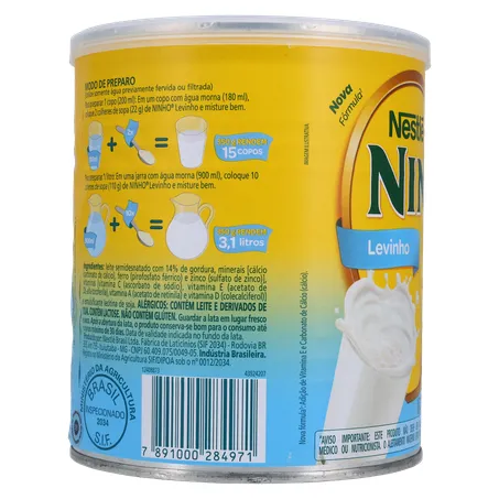 Leite Pó Nestlé Ninho Levinho Lata 350g 
  360-28