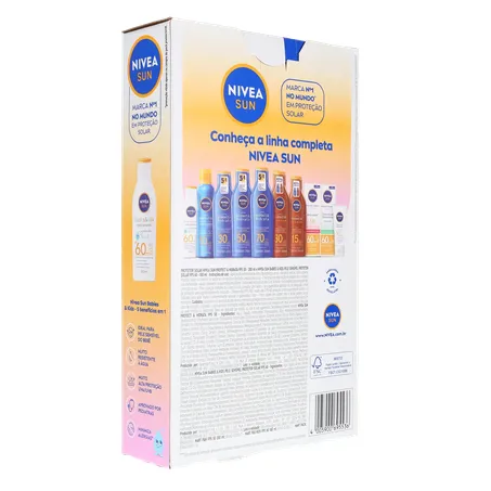 PROTETOR SOLAR NIVEA FPS 50 200ML GRÁTIS KIDS FPS 60 100ML 360-14