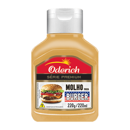 MOLHO ODERICH BURGUER 220G