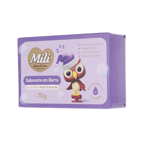Sabonete mili love&care lavanda suave 70gr 360-21