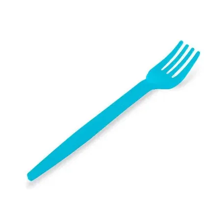 GARFO REGINA PLA SOBREMESA DESCARTÁVEL AZUL