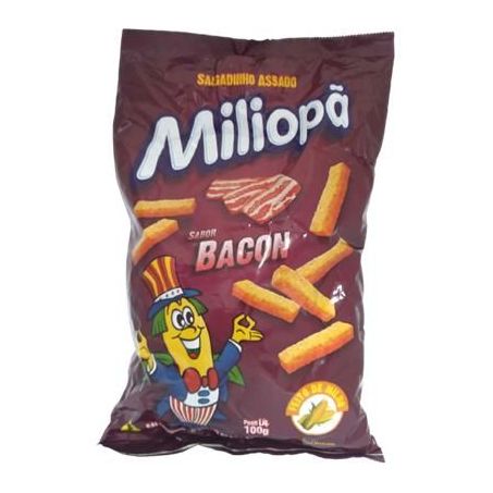 Salgadinho Miliopa 100g Bacon