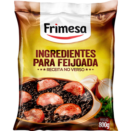 Ingredientes para Feijoada Frimesa 800g