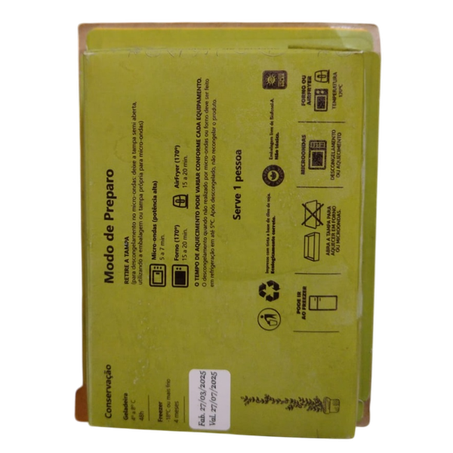 Panqueca de Crepioca Carne Cheiro Verde 300g 360-1