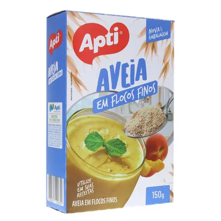 Aveia Apti Flocos Finos Caixa 150g 
  360-33