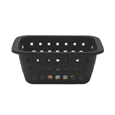 Cesto Ordene Retangular Preto 1,4L