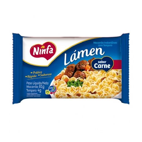 MACARRAO INST. NINFA CARNE 70G