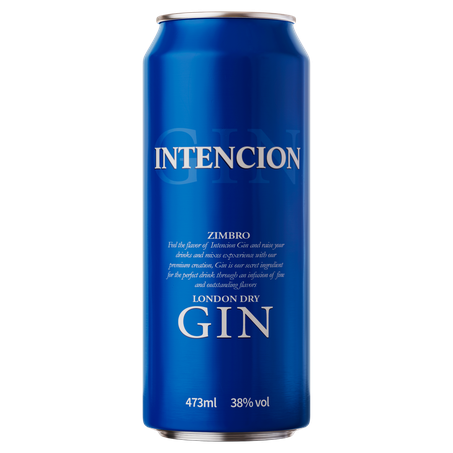 Gin London Dry Zimbro Intencion 473ml