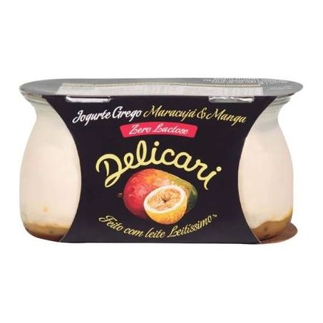Iorgute Grego Delicari Duo Maracujá e Manga 340g