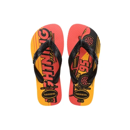 SANDALIA HAVAIANAS KIDS CARS AMARELO POP N°35-36