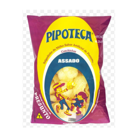 Salgadinho pipoteca 120gr presunto