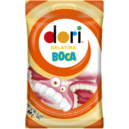 Balas dori gelatina boca 60g