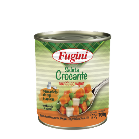 Seleta de legumes fugini conserva 170g