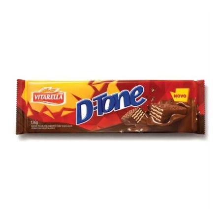 Wafer vitarella 126g d tone chocolate