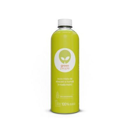 SUCO GREEN PEOPLE 1L ABACAXI COM HORTELA