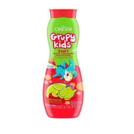 Shampoo Grupy Kids 2 Em 1 De Montao 500ml