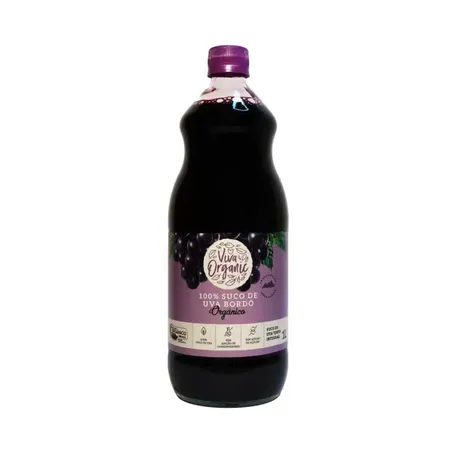 Suco de uva viva organic integral organico 1l