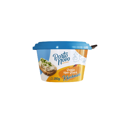 Queijo porto novo 250g quark light küschmier