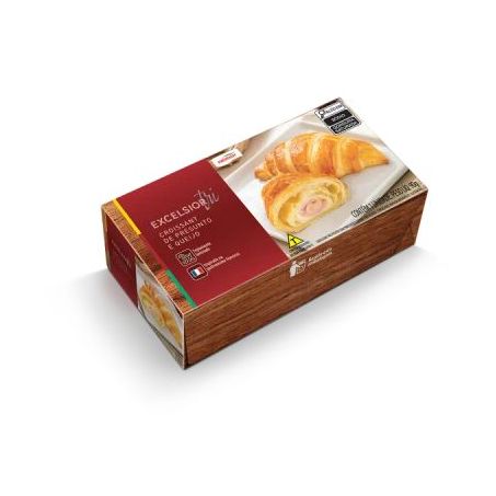 Croissant excelsior 90g sabor presunto e queijo