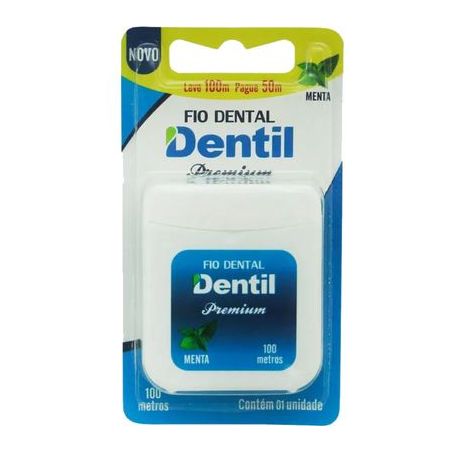 Fio dental premium dentil leve 100 pague 50mt