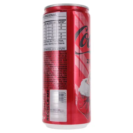 Refrigerante Coca-Cola Original Sem Açúcar Lata 310ml 360-25