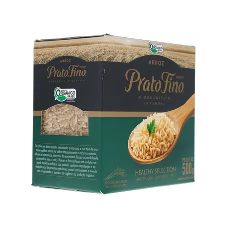 ARROZ PRATO FINO 500G ORGANICO 360-31