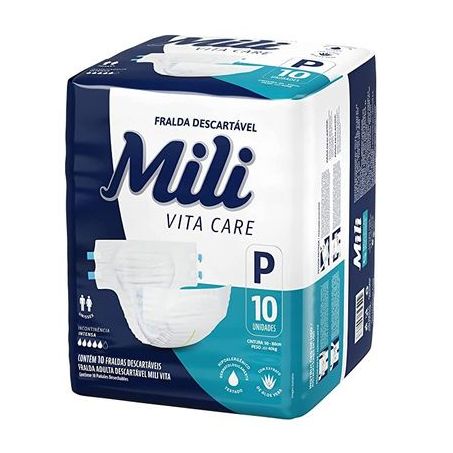 FRALDA GERIÁTRICA MILI VITA CARE P 10UN