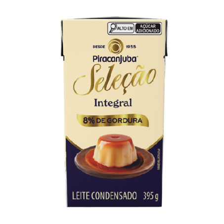 Leite Condensado Integral Piracanjuba Cx 395g