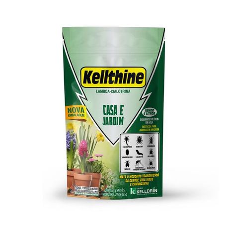 Inseticida kellthine casa e jardim sache