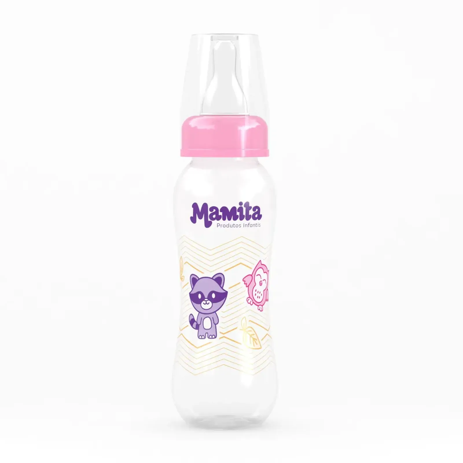 Mamadeira Mamita 240ml Silicone Decorada