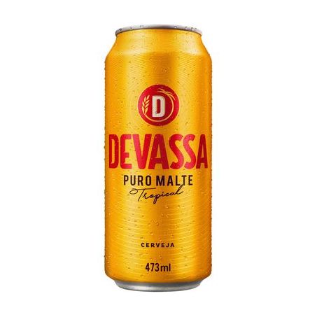 Cerveja devassa lta 473ml lager