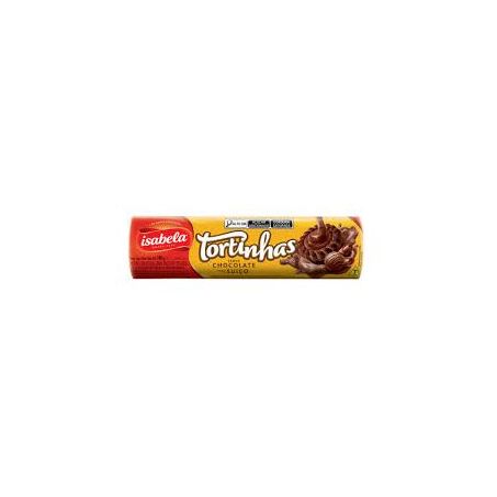 Biscoito isabela tortinhas chocolate suico 160g
