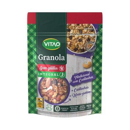 GRANOLA VITAO S GL TRAD C CAST 250G