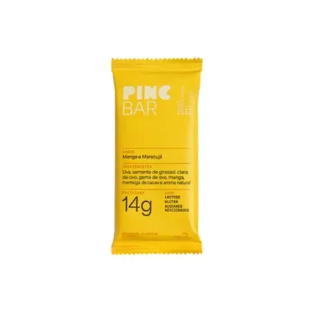Barra proteína manga e maracujá pincbar 50g