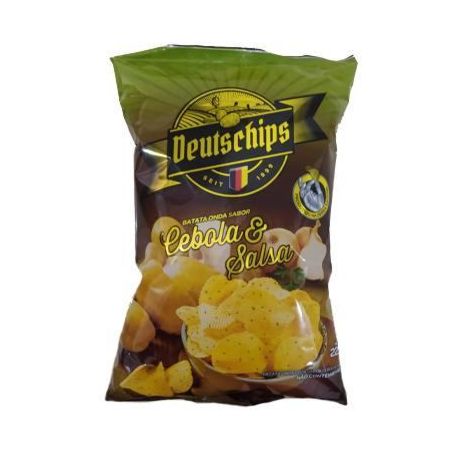 Salg deutschips 225g batata cebola e salsa
