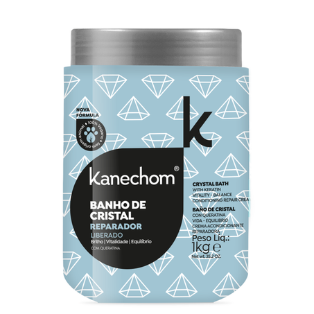 CREME TRATAMENTO KANECHOM BANHO DE CRISTAL 1KG