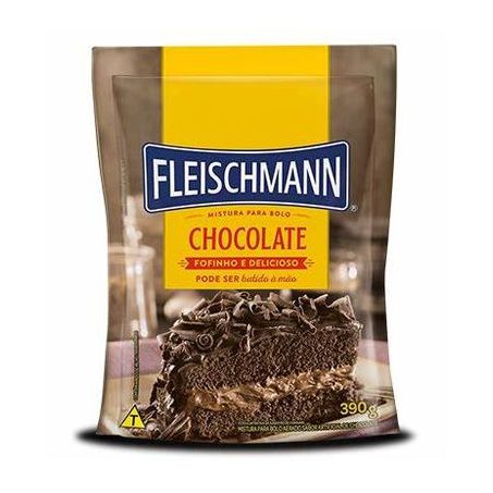 Mistura bolo fleischmann 390g choco up