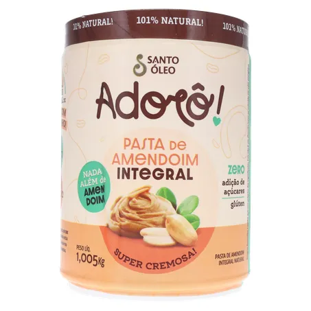 Pasta De Amendoim Adoro Integral 1,005kg