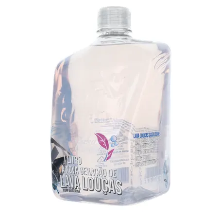 LAVA LOUÇAS LIQUÍDO CASA CLEAN NOVA GERAÇÃO NEUTRO C/GLICERINA REFIL 1L 360-3