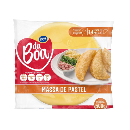 Massa para Pastel Daboa Oval 500G