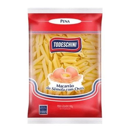 MASSA SEMOLA PENNE TODESCHINI 500G