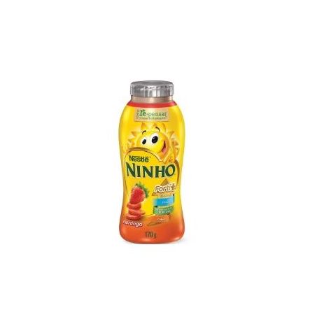 IOGURTE NESTLE NINHO MORANGO GARRAFINHA 170G