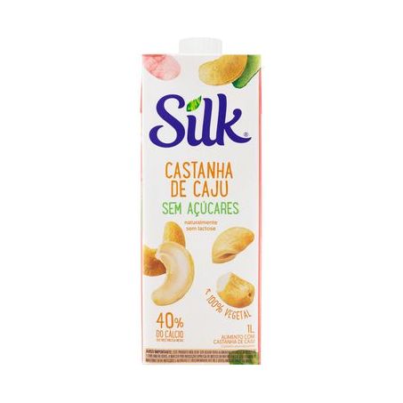 Bebida Vegetal Silk Castanha de Caju 1LT