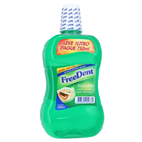 Enxag bucal freedent eucalipto 1l 360-35